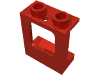 Набор LEGO Window 1 x 2 x 2 Plane, Single Hole Top and Bottom for Glass, Красный
