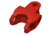 Набор LEGO Technic, Axle Connector 2 x 3 with Ball Socket, Closed Sides, Squared Ends, Красный