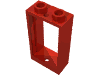 Набор LEGO Window 1 x 2 x 3 Flat Front, Красный