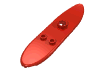 Набор LEGO Minifig Surfboard [Long], Красный