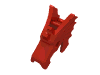 Набор LEGO Horse Battle Helmet [Winged, One Clip], Красный