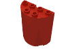 Набор LEGO Cylinder Half 2 x 4 x 4, Красный