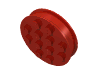Набор LEGO Wheel Old with 12 Studs, Красный