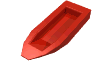 Набор LEGO Boat Hull Unitary 22 x 8 x 2 1/3, Base, Красный