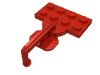 Набор LEGO Plate Special 2 x 4 with Train Coupler Closed with Hook, Красный