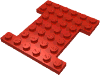 Набор LEGO Vehicle, Base 6 x 7, Красный