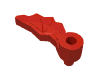 Набор LEGO Minifig Plume Dragon Wing Left, Красный