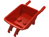 Minifig Wheelbarrow