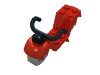 Набор LEGO Fabuland Scooter with Grey Wheels and Black Handlebars, Красный