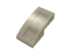Набор LEGO Slope Curved 2 x 1 No Studs [1/2 Bow], Прозрачный черный