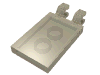 Набор LEGO Tile Special 2 x 3 with 2 Clips [Undetermined Type], Прозрачный черный