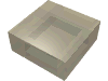Набор LEGO Tile 1 x 1 [Undetermined Type], Прозрачный черный