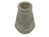 Набор LEGO Cone 1 x 1 [No Top Groove], Прозрачный черный