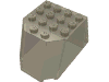 Набор LEGO Windscreen 6 x 4 x 3 Flat Top with Studs and 1 x 4 Holes on Bottom, Прозрачный черный