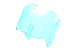 Glass for Aircraft Fuselage Curved Forward 6 x 8 Top [Fits 11293]