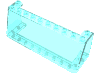 Набор LEGO Windscreen 3 x 10 x 3, Trans-Light Blue