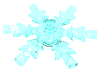 Snow Flake  4 x  4