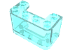 Набор LEGO Windscreen 2 x 4 x 2 Vertical, Trans-Light Blue
