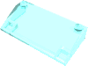 Набор LEGO Slope 33В° 3 x 6 No Inner Walls, Trans-Light Blue