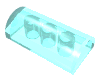 Набор LEGO Brick Curved 2 x 4 No Studs, Curved Top, Trans-Light Blue