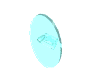 Minifig Shield - Ovoid with Grip