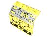 Набор LEGO Hinge Panel  2 x  4 x  3 & 1/3 with UFO Print, Trans-Neon Green