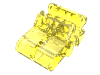 Набор LEGO Technic Modular Connector, Trans-Neon Green