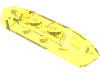 Набор LEGO Brick Curved 1 x 4 with Sloped Ends and Two Top Studs, Trans-Neon Green