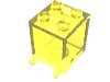 Набор LEGO Box 2 x 2 x 2 [Hollow Studs], Trans-Neon Green