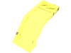 Набор LEGO Windscreen 5 x 2 x 1 2/3, Trans-Neon Green