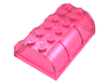 Набор LEGO Container - Trunk Lid 4 x 6 x 1 2/3, Trans-Dark Pink
