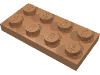 Набор LEGO Plate 2 x 4, Fabuland Brown