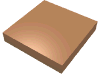 Набор LEGO Tile 2 x 2 with Groove, Fabuland Brown