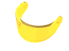 Набор LEGO Minifig Visor For Standard Helmet, Trans-Yellow