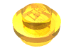 Набор LEGO Plate Round 1 x 1 with Solid Stud, Trans-Yellow