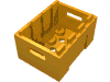 Набор LEGO Container - Crate with Handholds, Medium Orange