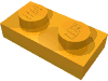 Набор LEGO Plate 1 x 2, Medium Orange