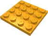 Набор LEGO Plate 4 x 4, Medium Orange