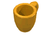 Набор LEGO Scala Utensil Cup, Medium Orange