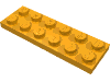 Набор LEGO Plate 2 x 6, Medium Orange