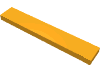 Набор LEGO Tile 1 x 6 with Groove, Medium Orange