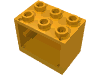 Набор LEGO Cupboard 2 x 3 x 2 with Hollow Studs, Medium Orange