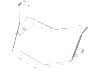 Набор LEGO Windscreen 5 x 8 x 3, Trans-Clear