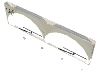 Набор LEGO Windscreen 1 x 4 x 1 1/3 with Bottom Hinge with Wipers Print, Trans-Clear