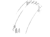 Набор LEGO Windscreen 12 x 6 x 6 Curved, Trans-Clear