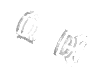 Набор LEGO Technic Pin 1/2, Trans-Clear