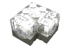 Technic Gearbox  3 x  3 x  1.667 Corner (Complete)