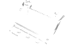 Набор LEGO Windscreen 3 x 4 x 1 1/3 Large Glass Surface, Trans-Clear