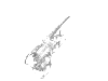 Набор LEGO Technic, Panel Fairing # 4 Small Smooth Long, Side B, Trans-Clear