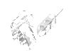 Набор LEGO Technic, Panel Fairing # 3 Small Smooth Long, Side A, Trans-Clear